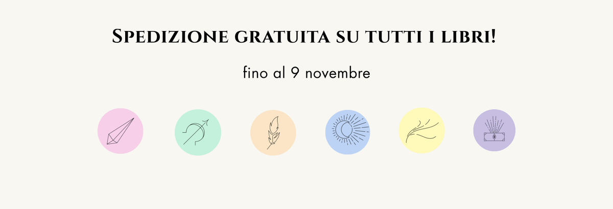 Spedizione gratuita su tutti i libri fino al 9 novembre